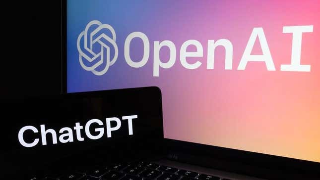 The ChatGPT and OpenAI logos
