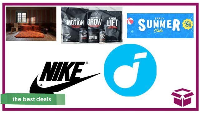 Image for article titled Best Deals of the Day: Nike, Temu, Soundcore, Nordic Knots, Xwerks &amp; More