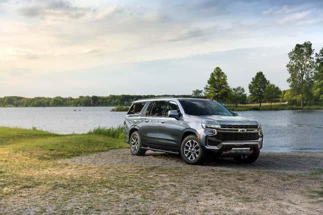 The 2021 Suburban/Tahoe have standard 10 speed automatics