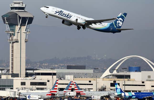 Planes at an airport