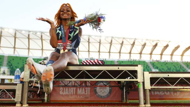 Image for article titled Sha'Carri Richardson Has One Thing to Say About Her Olympics-Qualifying Victory