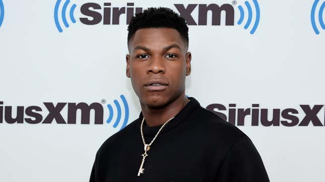 John Boyega visits SiriusXM at SiriusXM Studio on August 17, 2022 in New York City.