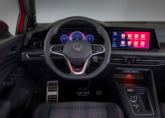 2021 VW GTi Digital Cockpit