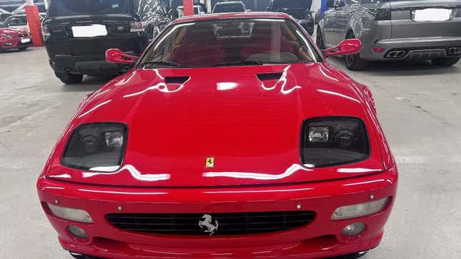 Gerhard Berger's stolen Ferrari F512 M