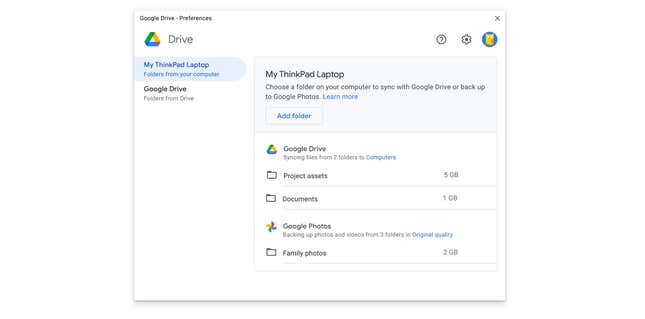 Google Drive, Software