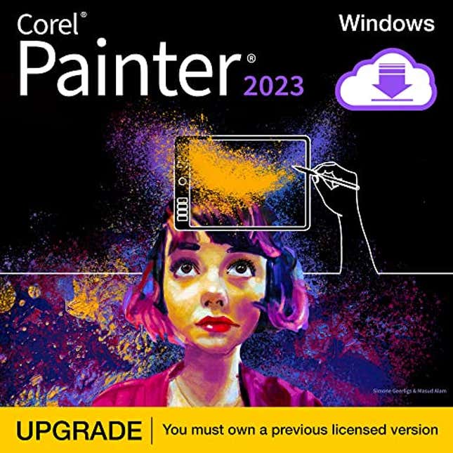 Image for article titled Corel Painter 2023 Upgrade | Professional Painting Software for Digital Art, Now 49.79% Off