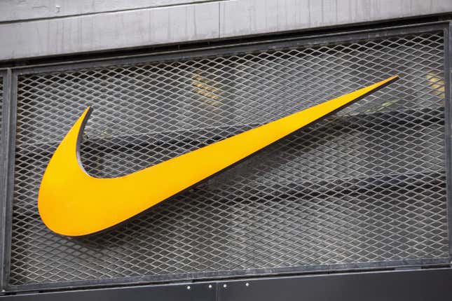 Nike in Brüssel. 