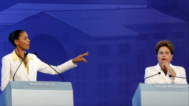 Brazil’s markets are spooked by the thought of four more years of Dilma Rousseff