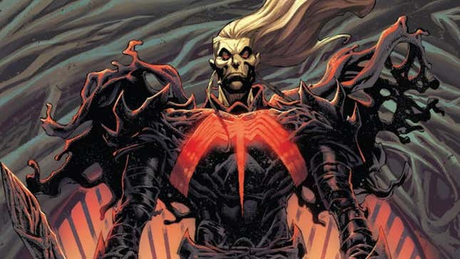 Knull presiding over his empire