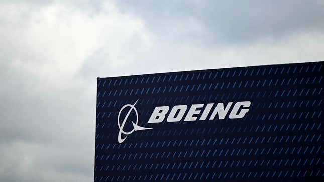 The Boeing logo