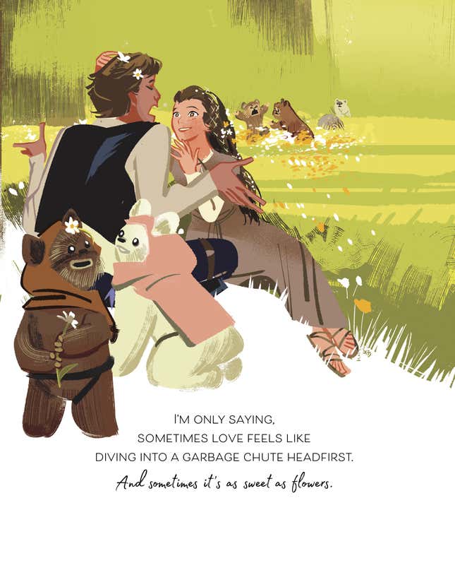 Image for article titled Just Look Inside This Gorgeous Star Wars Picture Book