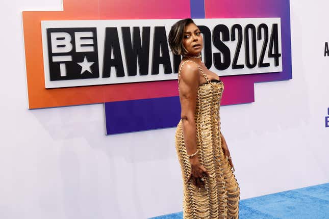 Taraji P. Henson attends the 2024 BET Awards at Peacock Theater on June 30, 2024 in Los Angeles, California.