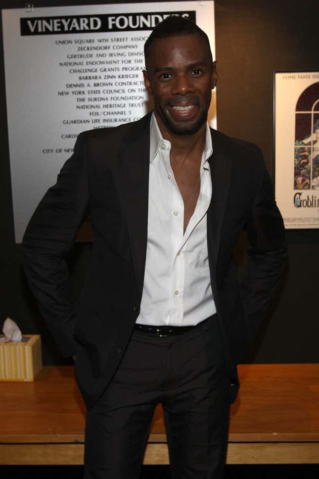 NEW YORK – 24. SEPTEMBER: Der Autor Colman Domingo besucht die Off-Broadway-Premiere von „A Boy And His Soul“ im Vineyard Theatre am 24. September 2009 in New York City. 