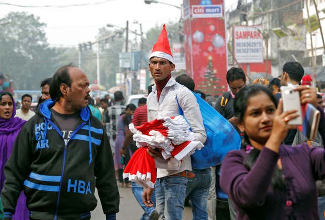 In photos: Christmas in India