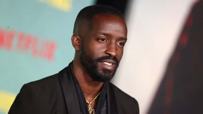 Elijah Kelley attends the Los Angeles premiere of “The Harder They Fall” on October 13, 2021 in Los Angeles, California.