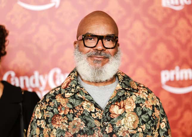 David Alan Grier attends the world premiere of Amazon Prime Video’s “Candy Cane Lane” at Regency Village Theatre on November 28, 2023 in Los Angeles, California.