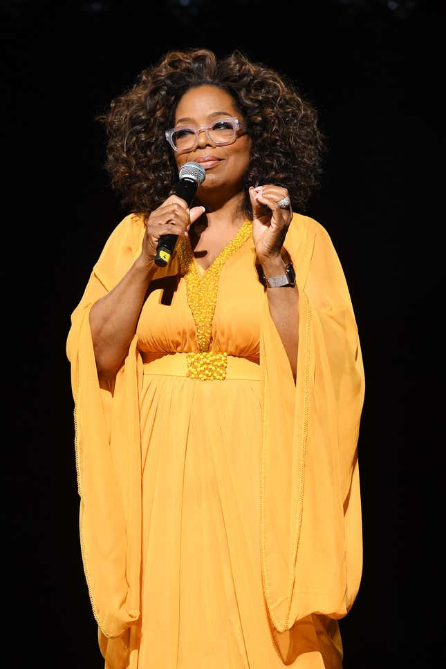 Image for article titled Can We Take A Moment to Celebrate Oprah&#39;s Hair?