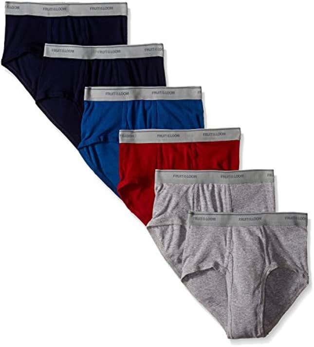 Image for article titled Fruit Of The Loom Mens Tag-free Cotton Briefs Underwear, Now 13% Off