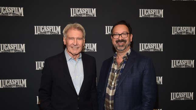 Harrison Ford and Indy 5 director James Mangold