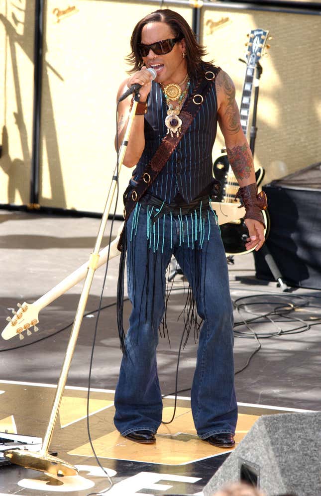 Image for article titled Lenny Kravitz and His Best and Boldest Fashion Moments