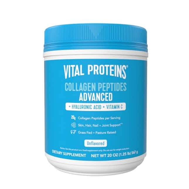 Image for article titled Vital Proteins Collagen Peptides Powder with Hyaluronic Acid and Vitamin C, Now 31% Off