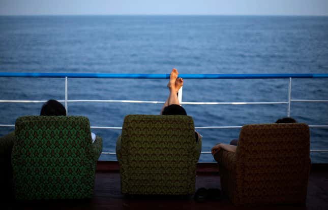 Image for article titled People fall off cruise ships with alarming regularity. Can anything be done to stop it?