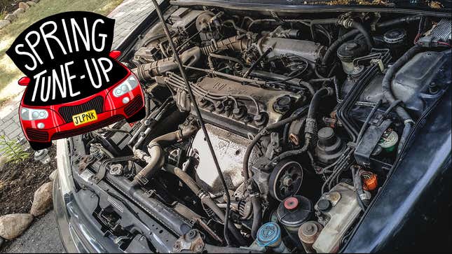 Image for article titled How to Clean Your Dirty Engine Bay Without Breaking Your Car