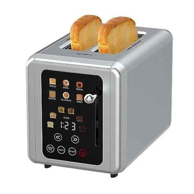 Image for article titled Revolutionize Your Breakfast with WHALL® Touch screen Toaster, 70% off