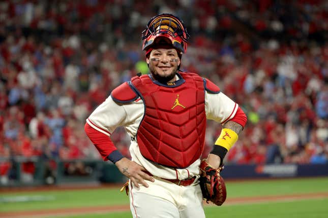 Yadier Molina, baseball, cardinals, HD wallpaper