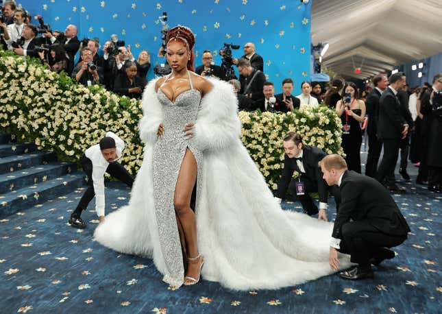 Image for article titled Live 2025 Met Gala: Black Stars&#39; Red Carpet Looks