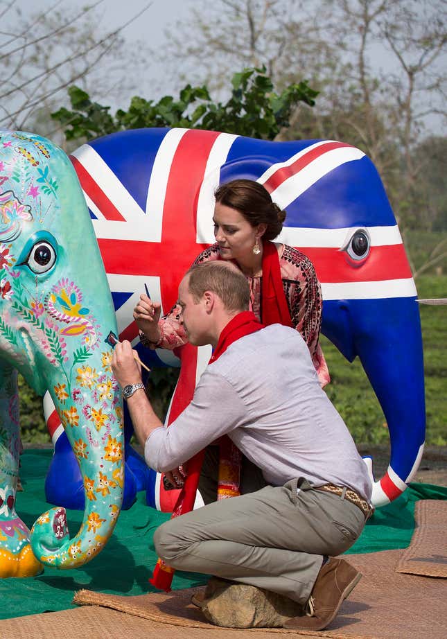Prince William-Kate-India
