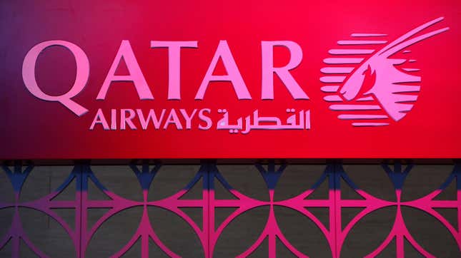 Le logo Qatar Airways