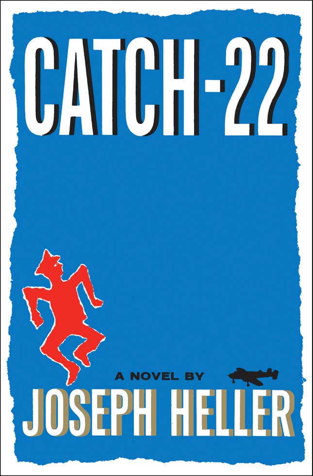 This cover image released by Simon &amp; Schuster shows &quot;Catch-22&quot; by Joseph Heller. (Simon &amp; Schuster via AP)