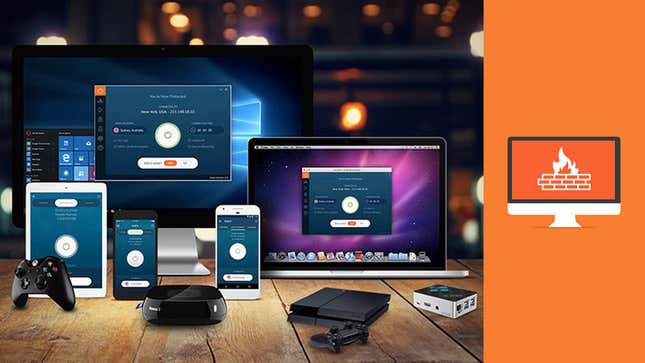 An array of devices all running Ivacy VPN