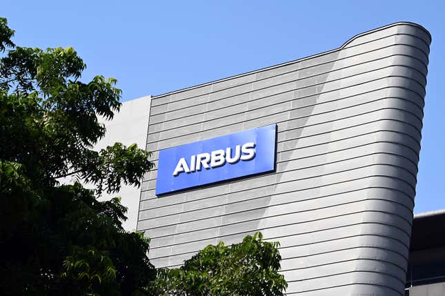 An Airbus building