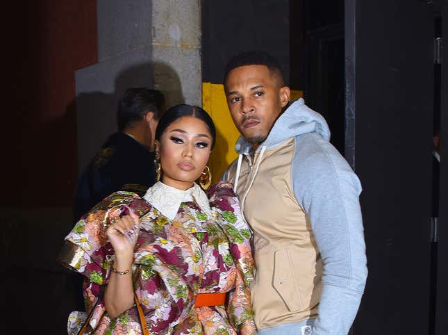 Image for article titled Nicki Minaj’s Husband Violates Terms of Probation With Threats Toward Offset