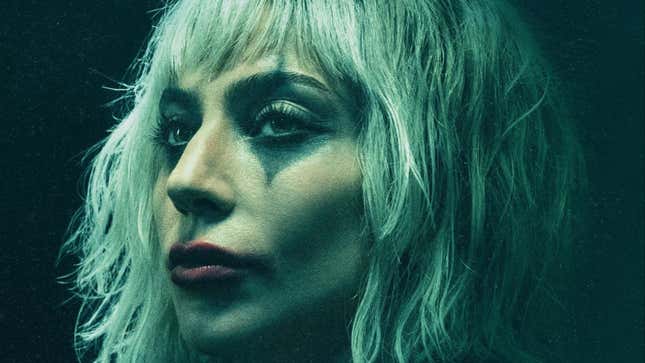 Lady Gaga on the poster for Joker 2.