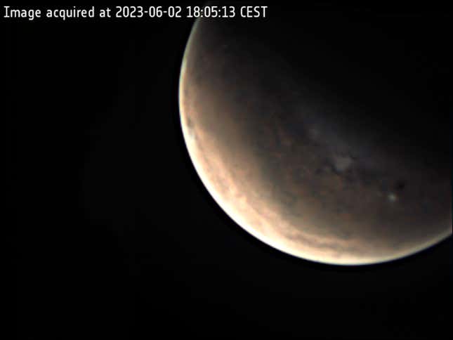Image for article titled Triple-Core Rockets and &#39;Donuts&#39; on Mars: Marvel at the Best Spaceflight Imagery From June