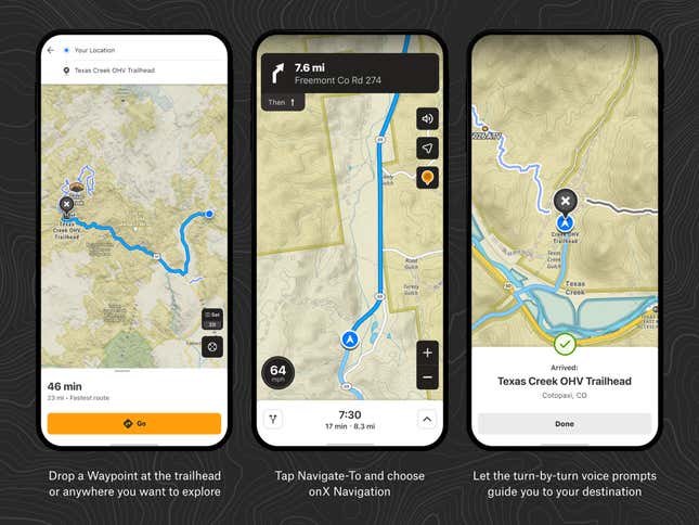 Image for article titled Get Lost In The Desert And Find Your Way Back Again With A Trail Navigation App