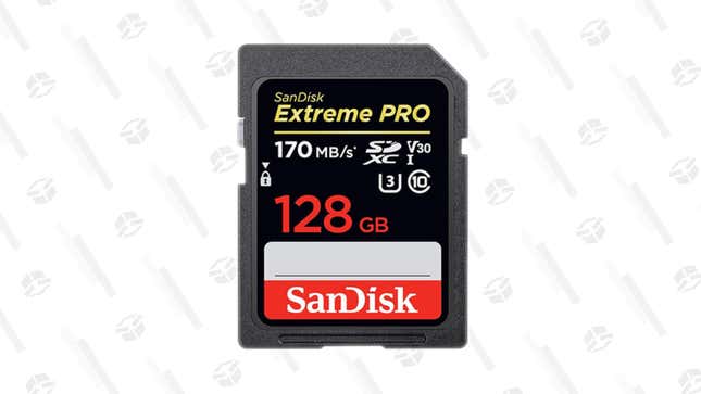 SanDisk Extreme Pro 128GB Sd Card | $25 | StackSocial