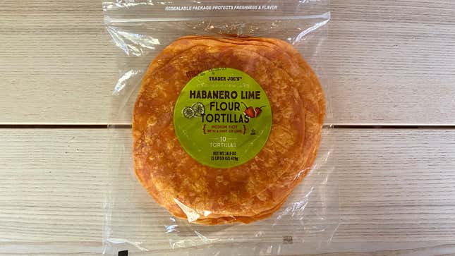 Trader Joe’s Habanero Lime Flour Tortillas