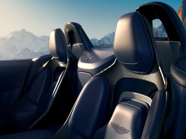 2026 Aston Martin Vantage Roadster seats