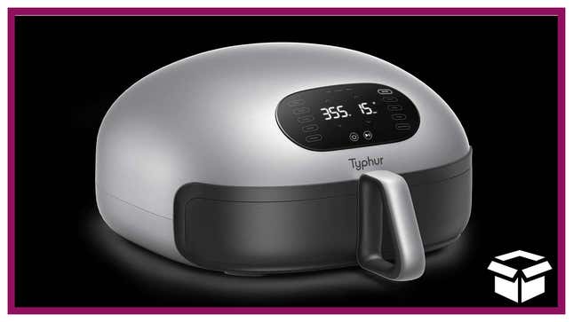 The Typhur Dome’s innovative design means larger amounts of food cooked up to 30% faster.