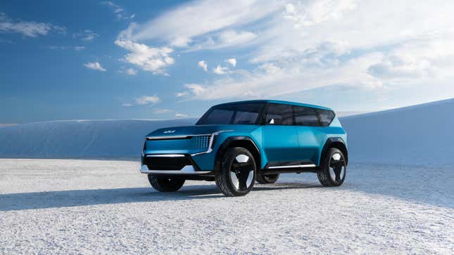 Image for article titled Kia Planning EV Onslaught By 2027, Including Two Pickups