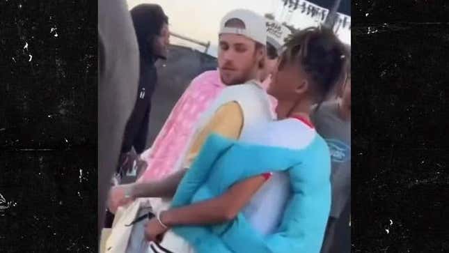 Image for article titled Why Justin Bieber And Jaden Smith Shared that Viral Tender Moment At Coachella