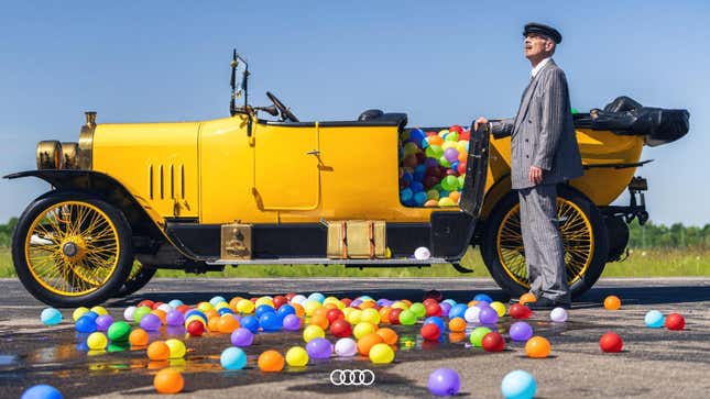 Image for article titled Audi&#39;s Great Water Balloon Video Scrubbed From The Internet