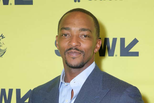 Image for article titled Here’s What Anthony Mackie Had to Say About Fellow Marvel Star Jonathan Majors’ Legal Troubles