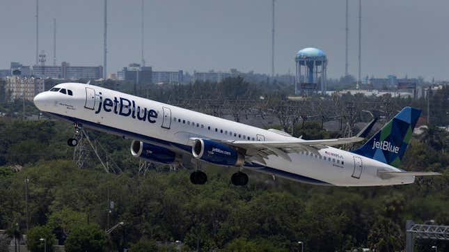 Un avion JetBlue Airways