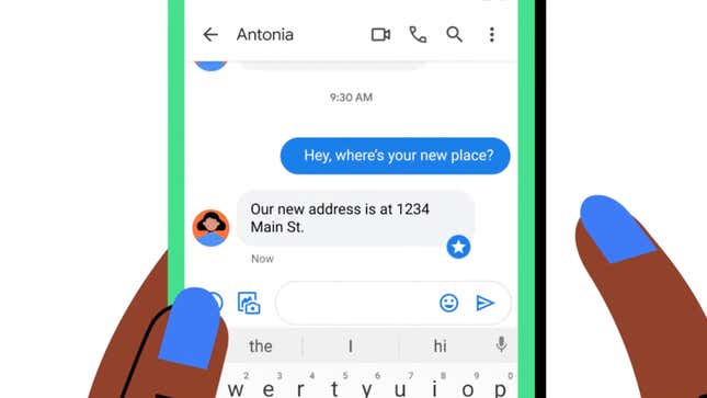 You can now star messages in Google Messages.