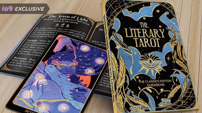 A look at the cards and guidebook included in Brink Literary Project's new Kickstarter, The Literary Tarot.